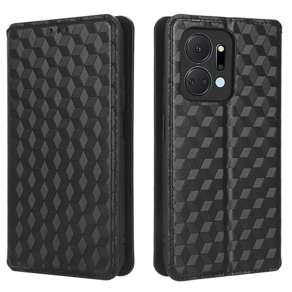 Flip Cover Compatible for Honor X7A Shockproof Leather Cover