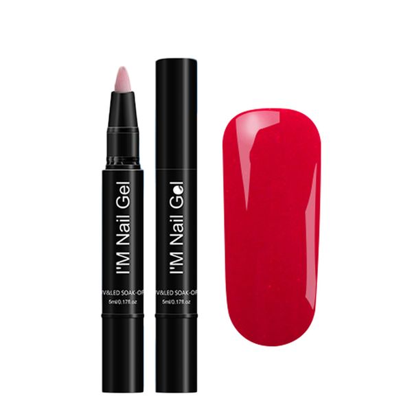 Luodanqi Nail Poilsh Pen - Red 23