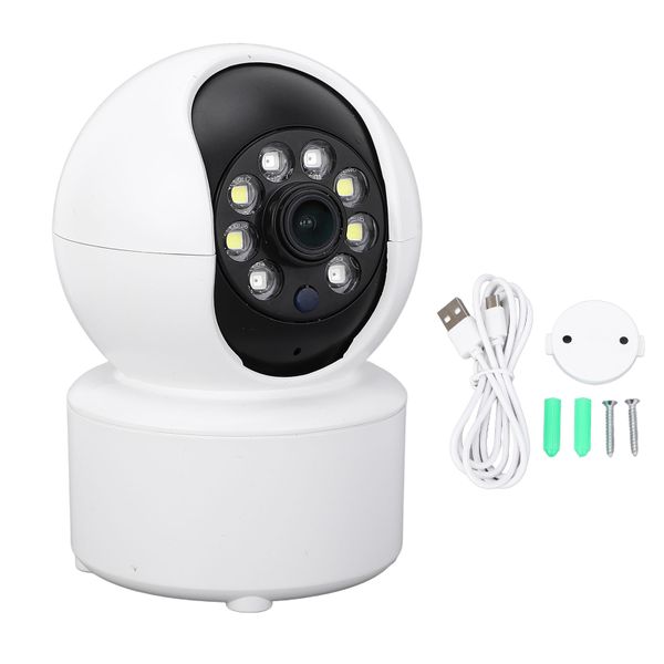 1080P Indoor Security Camera 2-Way Audio Rotatable WiFi