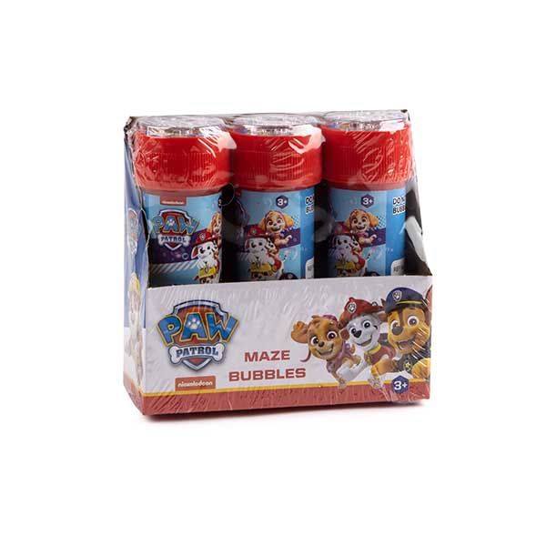 Paw Patrol Bubbles with Maze Top - 3 Packk