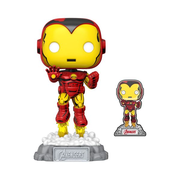 Funko Pop! Marvel Avengers: Beyond Earth's Mightiest - Iron Man With Pin