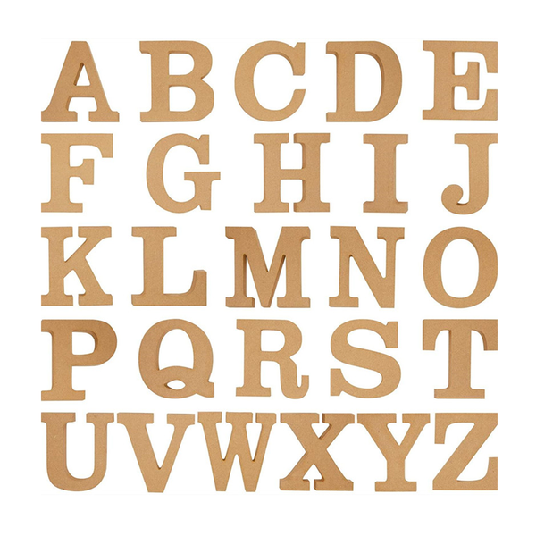 Decorative MDF Wood Craft Letters