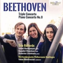 Beethoven: Triple Concerto/Piano Concerto No. 0 (CD / Album)