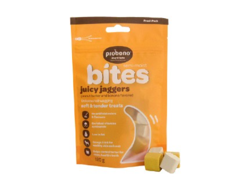 Probono Semi Moist Juicy Jaggers - 120g Pouch
