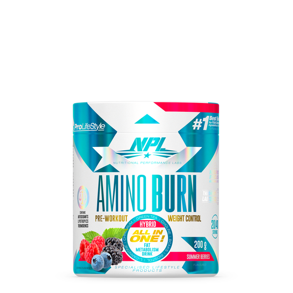 NPL Amino Burn, Summer Berries - 200g