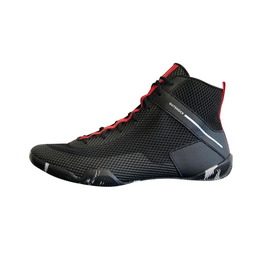 Outshock Light and Flexible Boxing Shoes 500 black | Shop Today. Get it ...