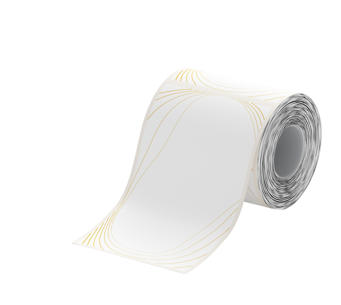 Niimbot-B21/B1/B3S - Thermal Labels - 50x90mm - 90 Stripped Label Per Roll