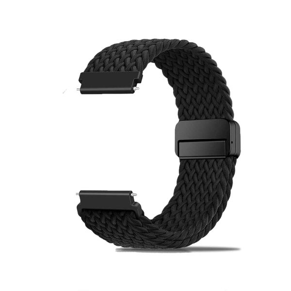 Magnetic Nylon Braided Strap Compatible With Huawei Watch GT5/GT 5 Pro 46 mm