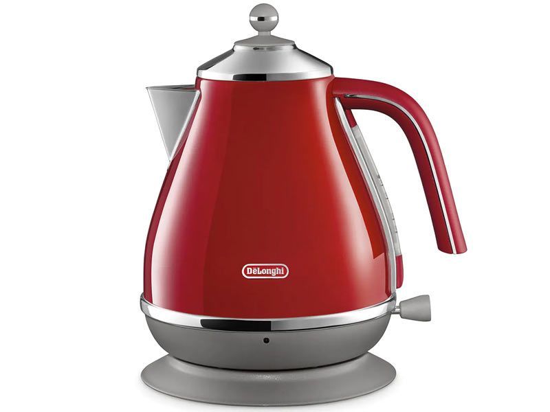 Delonghi Icona Capitals Kettle - Red KBOC3001.R