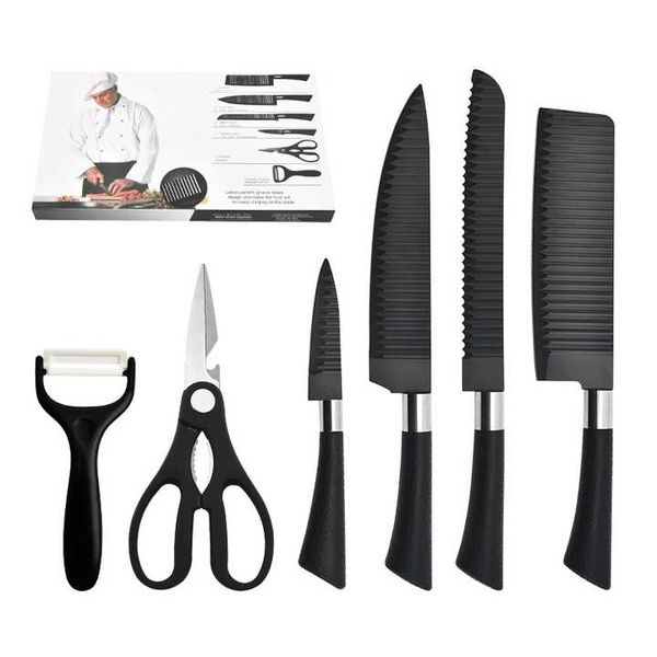 6-Piece Non-stick Kitchen Set Knives