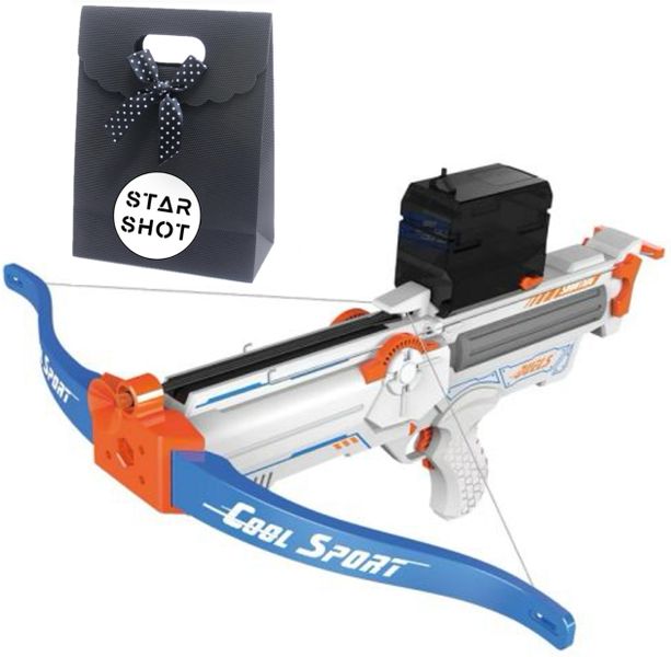 Three Mode : Water bead /Soft Bullet /Suction Cross Bow Set &amp; Star Shot Bag