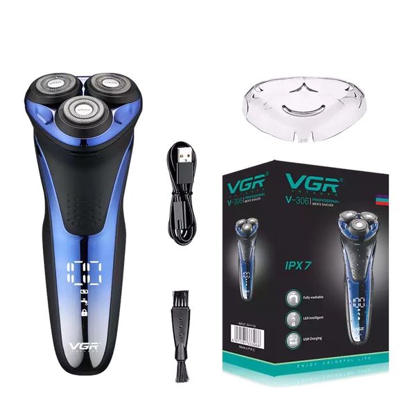 Waterproof VGR Hair Trimmer Professional 3D Shaver- SD