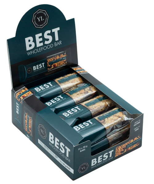 Yl Best Bars 50g Almond, Dark Choc, Sea Salt
