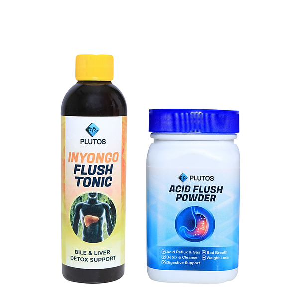 Acid Flush Powder and Inyongo Flush Tonic - Digestive Support