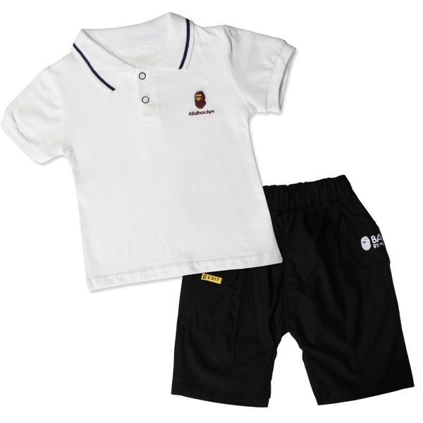 Kiwichild Black and White Boys Set