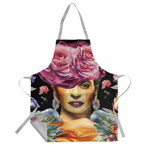 Frida Kahlo in The Orange Apron