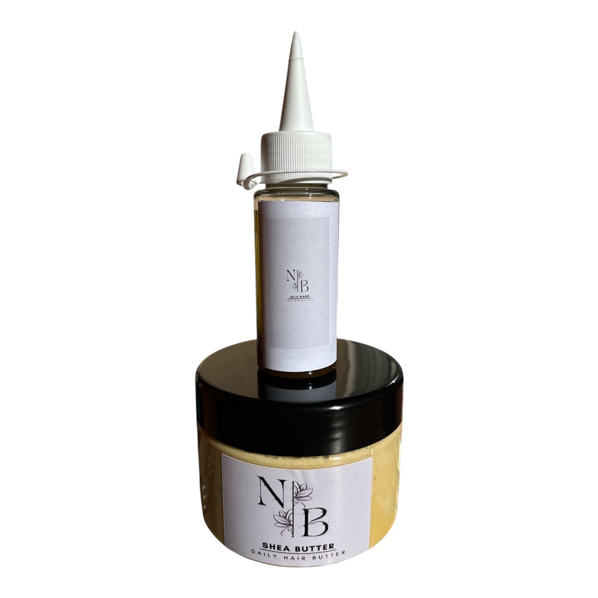 Shea Butter and Hair Growth Oil Combo