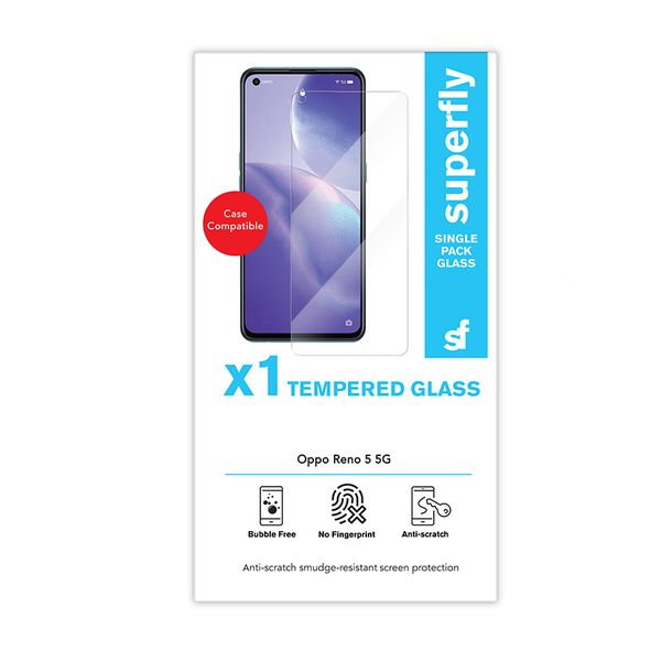 Superfly Tempered Glass Screen Protector for Oppo Reno 5 5G
