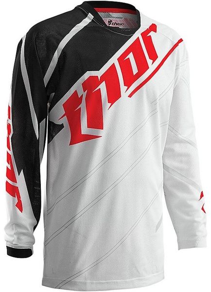 Thor Phase Air White/Black Jersey image