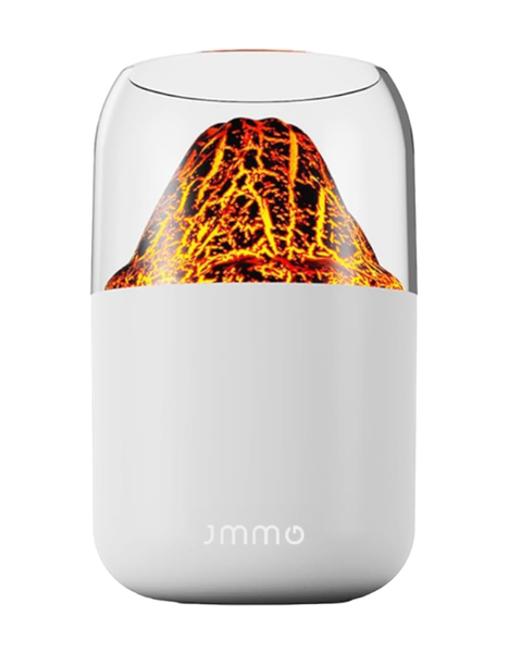 JMMO - Y10 - Mini Volcano Shaped Humidifier With 2 Light Modes - White
