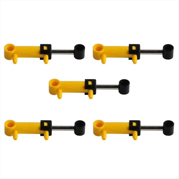 5Pcs 1x5 V2 Cylinder Pneumatic Push Rod 19475 for Truck 42043 42009 MOC Tec
