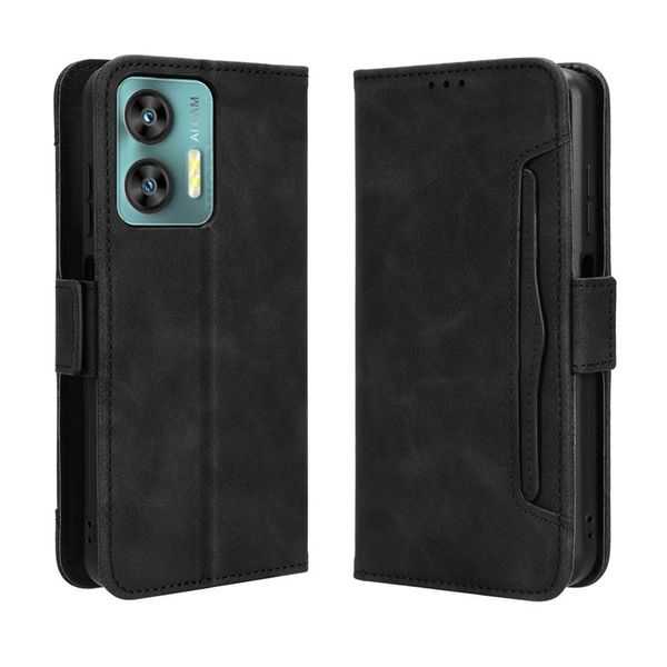 Multi Card Groove Leather Phone Case Compatible With Samsung Galaxy M15