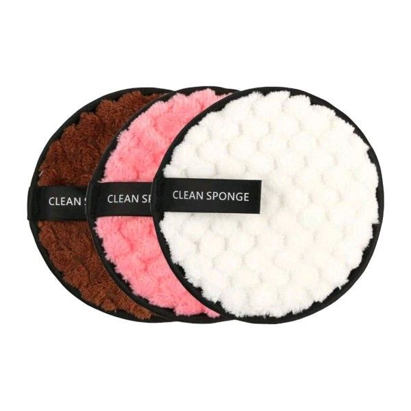 Large Soft Makeup Remover Puff - Set of 3