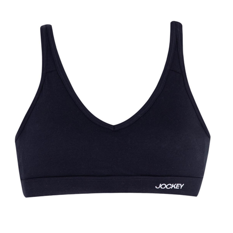 JOCKEY Pure and Simple Bra, Crop Top, Cotton Stretch, Adjustable Straps, Shop Today. Get it Tomorrow!