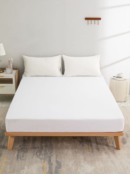 Gripitt - 100% Cotton Fitted Sheet White T200