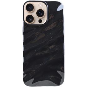 Wavy Glossy Glitter Phone Case Compatible With iPhone 16 Pro Max