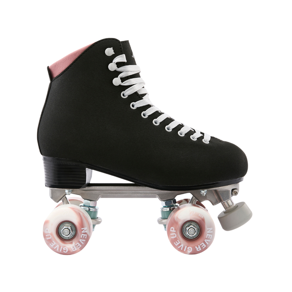 Oxelo Roller Dancing Quad Skates - D500 - Black