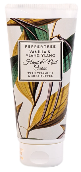 Pepper Tree Vanilla &amp; Ylang Ylang Hand &amp; Nail Cream 50ml