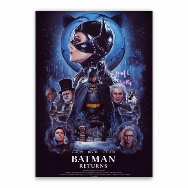 Batman Returns Movie Poster - A1