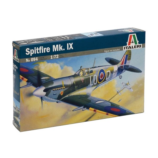 Italeri 1/72 Spitfire Mk.IX Plane Plastic Model Kit