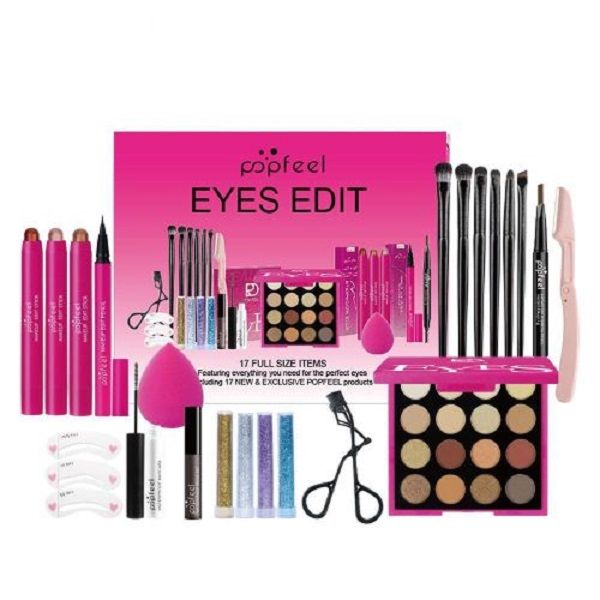 40-Color Eyeshadow Palette Set with Mascara &amp; Eye Makeup Tools