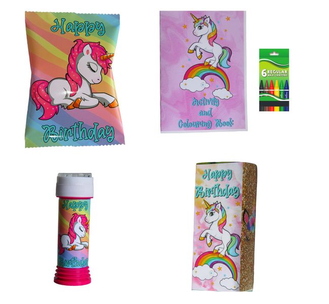 Unicorn Ultimate Party Pack Birthday Set - 6 Sets