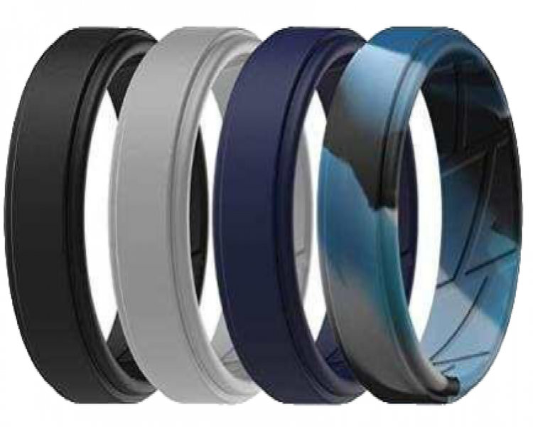 Silicone Rings - Men Combo 2