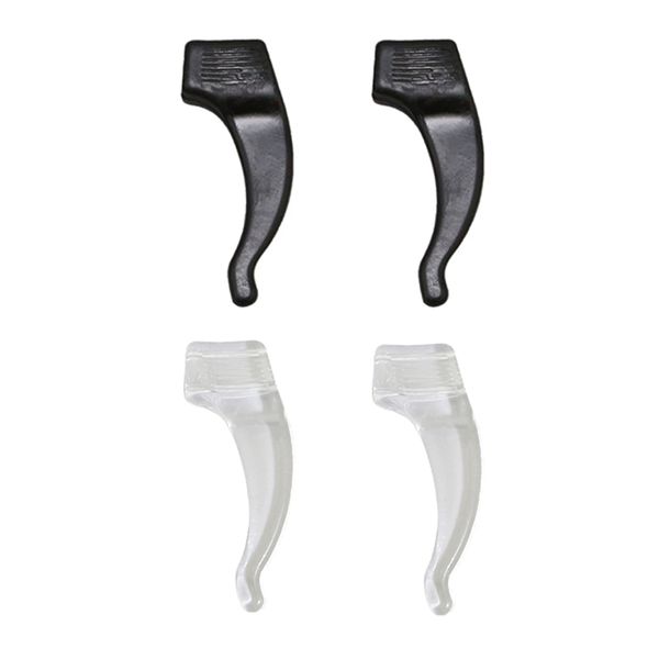Glasses Leg Non-Slip Ear Hook Fixed Ear Rest Silicone Clip Earmuffs