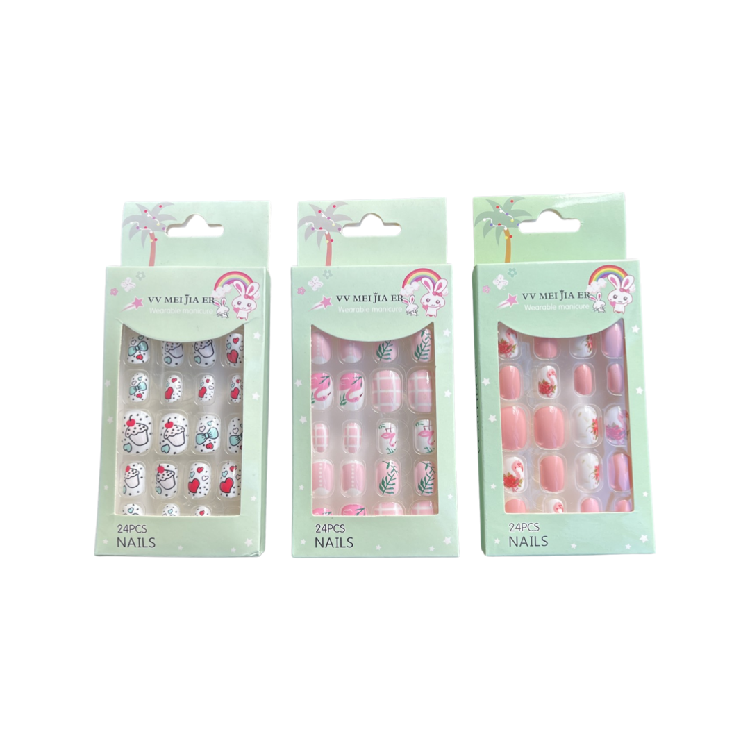 Kiddies Artificial Nails Combo 3I | Buy Online in South Africa ...