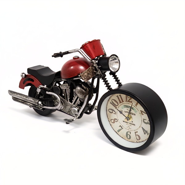 Vintage Motorcycle Desk Clock T1617