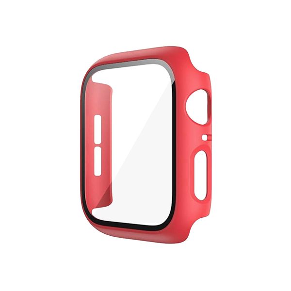 42mm Hard Case and Glass Screen Protector for Apple Watch - Clear Colourful