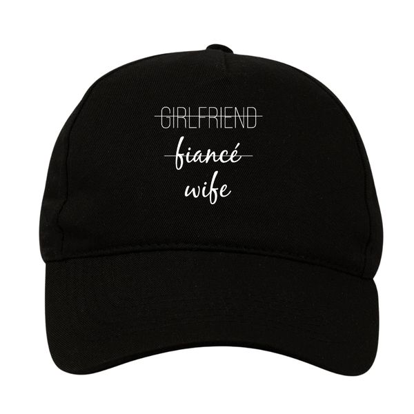 Girlfriend, Fiance, Wife 5 Panel Cap