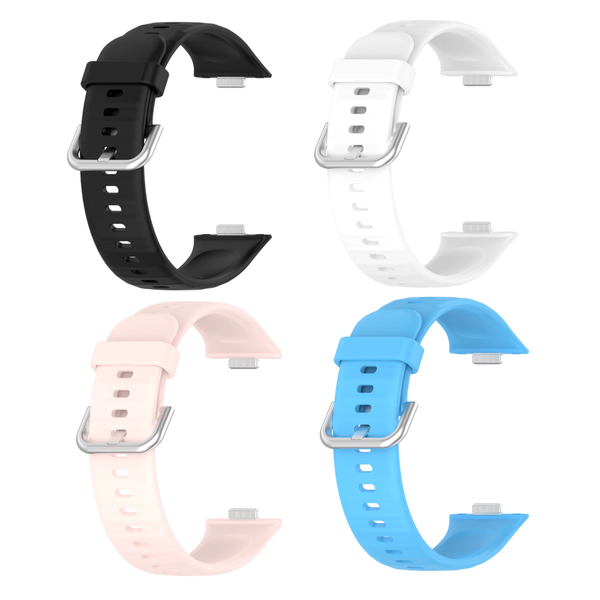 4 Pack Silicone Watch Bands Compatible with Huawei Watch 3 &amp; Huawei Watch 4
