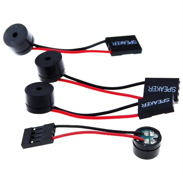 4Pcs Desktop Computer Motherboard CPU Internal Speaker Buzzer Beeper