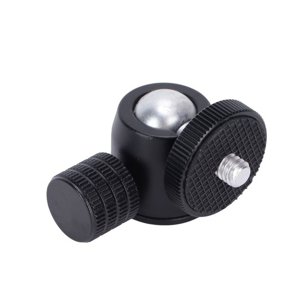 Silver Mini Ball Head With Hot Shoe
