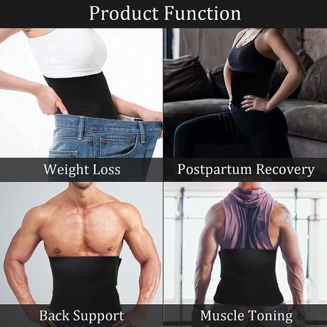 Buy Body Shapewear Slim Belt for Women Belly fat & Postpartum Belt After  Delivery Tummy Shaper Belt for Women & Men + Weight Loss + Muscle Toning +  Fitness Exercise + Workout (