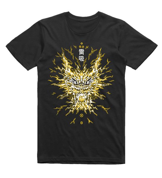 Fancentric Demon Slayer: Zenitsu Seventh Form Dragon Spirit T-shirt