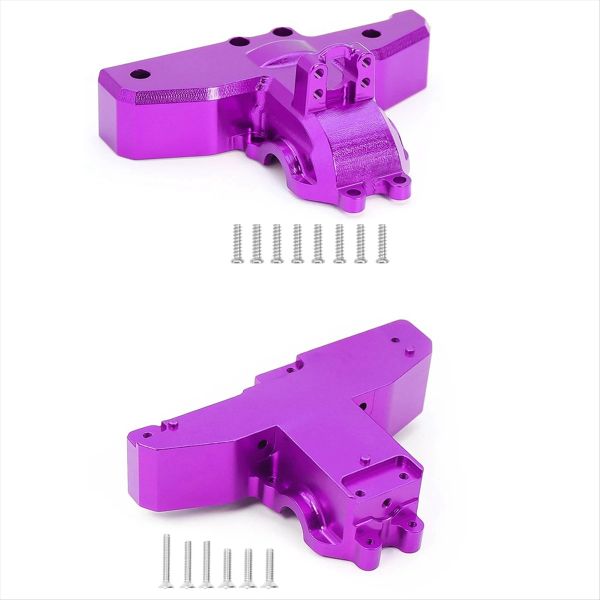 for 1/14 Mjx 14210 14209 Rear Upper Under Gearbox Covers Titanium