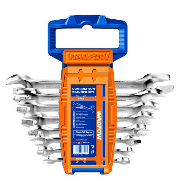 Wadfow - 8Pce Spanner Doe Set (6-22mm)