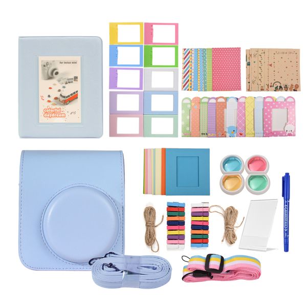 Mini 12 Camera Bundle With Bag, Album &amp; Decorations